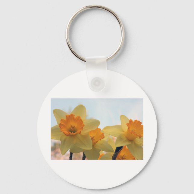 Daffodills Key Ring (Front)