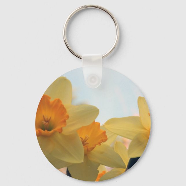 Daffodills Key Ring (Front)