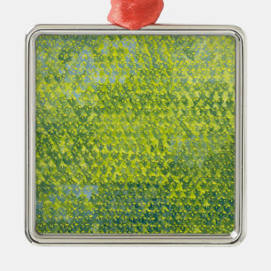 Daffodils 2012 metal ornament