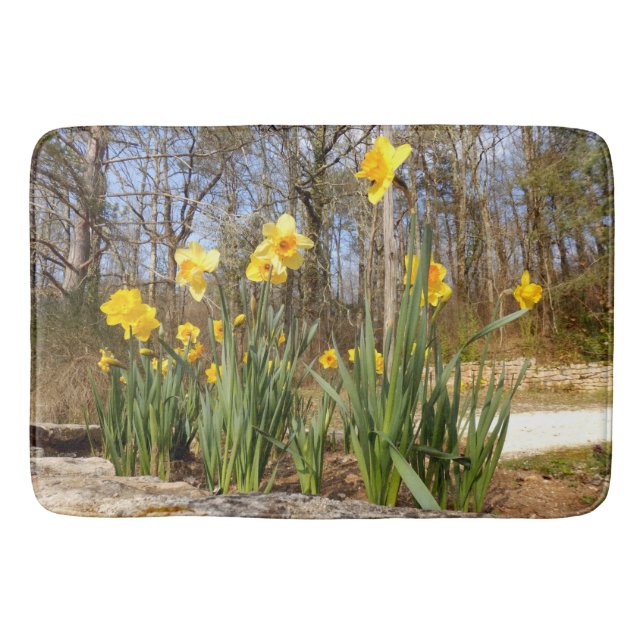 Daffodils at Easter Bath Mat (Front)