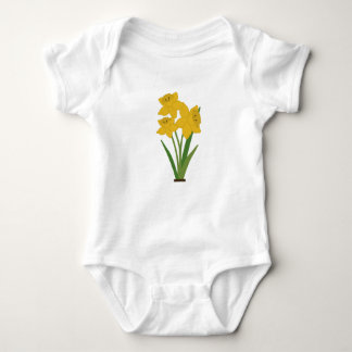 Daffodils Baby Bodysuit
