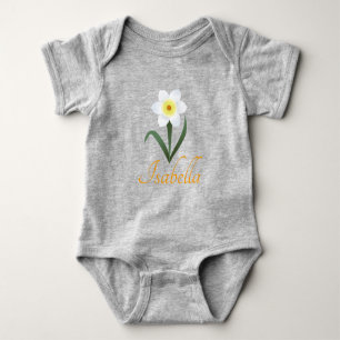 Daffodils Baby Bodysuit