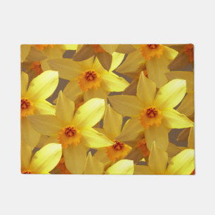 Daffodils Bloom1 Door Mat