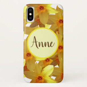 Daffodils Bloom personalised  iPhone Case