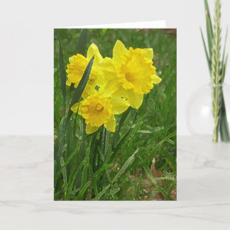 Daffodils Card