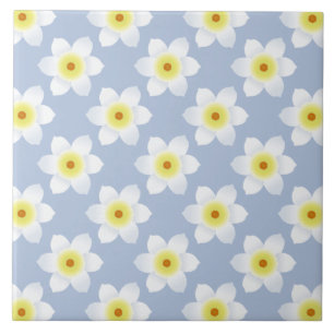Daffodils Ceramic Tile