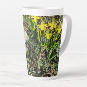 Daffodils & Crocus Latte Mug