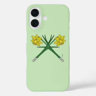 Daffodils Crossed iPhone 16 Case