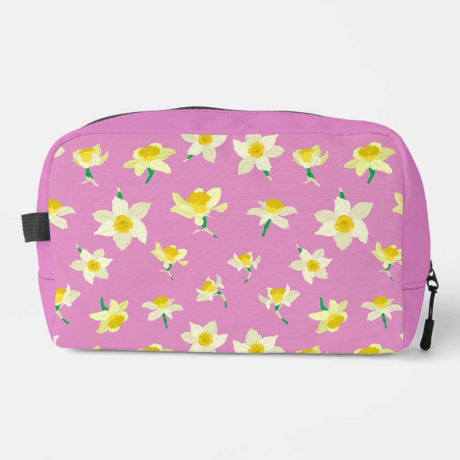 Daffodils. dopp kit (Front)