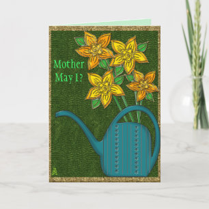 Daffodils For Mum Card
