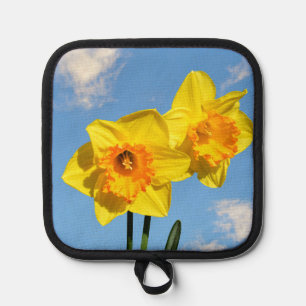 Daffodils Gold Medal flowers Pot Holder