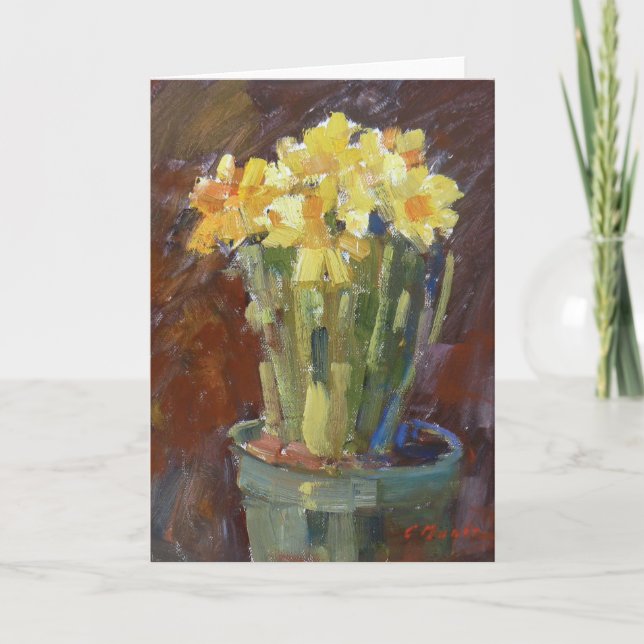 "Daffodils" Greeting Card (Front)