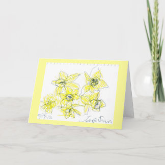Daffodils Greeting Card