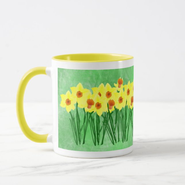 Daffodils Mug (Left)