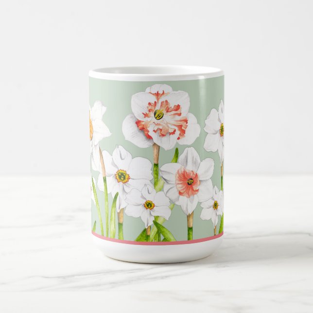 Daffodils on a Mug (15 oz.) (Center)