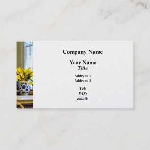 Daffodils on Mantelpiece Business Card