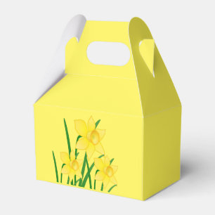 Daffodils Party Favour Box