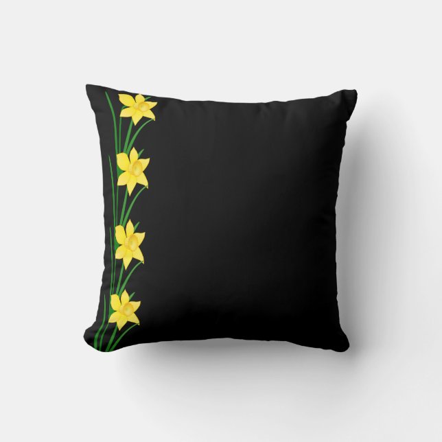 Daffodils Pillow (Front)