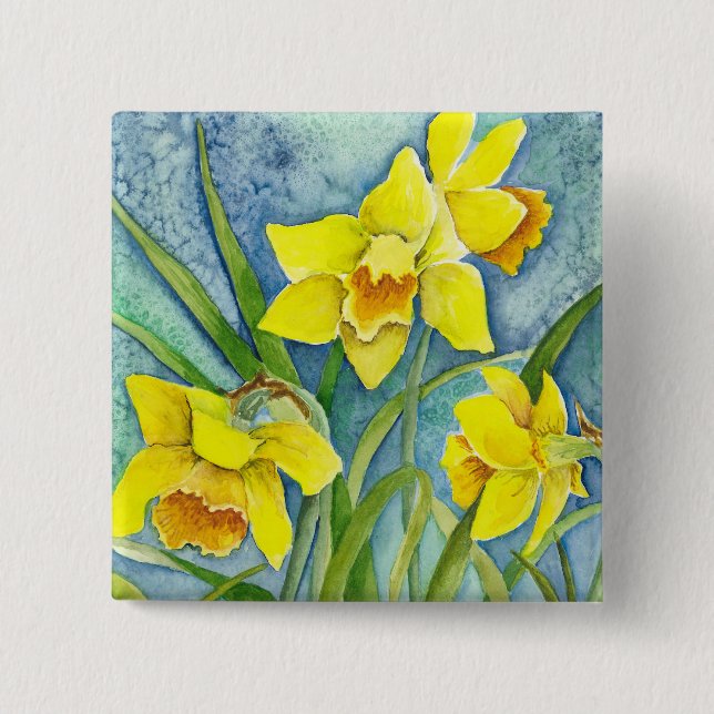 Daffodils Pin (Front)