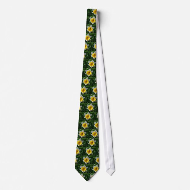 Daffodils Symbolise Renewal Tie. Tie (Front)