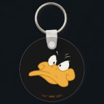 DAFFY DUCK™ Angry Face Key Ring<br><div class="desc">LOONEY TUNES™ | DAFFY DUCK™ and his iconic angry face.</div>