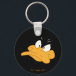 DAFFY DUCK™ Angry Face Key Ring<br><div class="desc">LOONEY TUNES™ | DAFFY DUCK™ and his iconic angry face.</div>