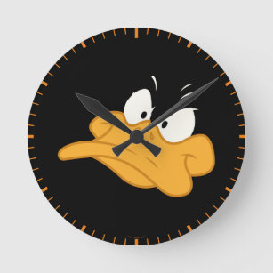 DAFFY DUCK™ Angry Face Round Clock