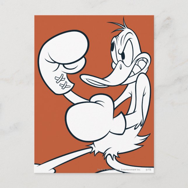 DAFFY DUCK™ Boxing Postcard (Front)