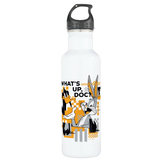 DAFFY DUCK™ & BUGS BUNNY™ Glitch 710 Ml Water Bottle (Front)