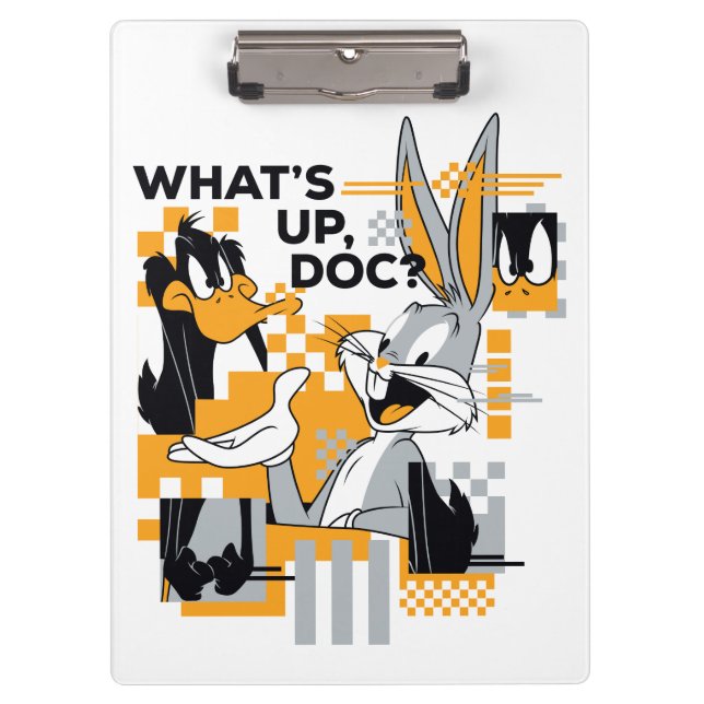 DAFFY DUCK™ & BUGS BUNNY™ Glitch Clipboard (Front)