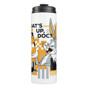 DAFFY DUCK™ & BUGS BUNNY™ Glitch Thermal Tumbler