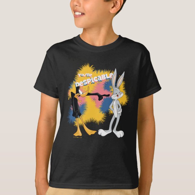 DAFFY DUCK™ & BUGS BUNNY™ "You're Despicable" T-Shirt (Front)