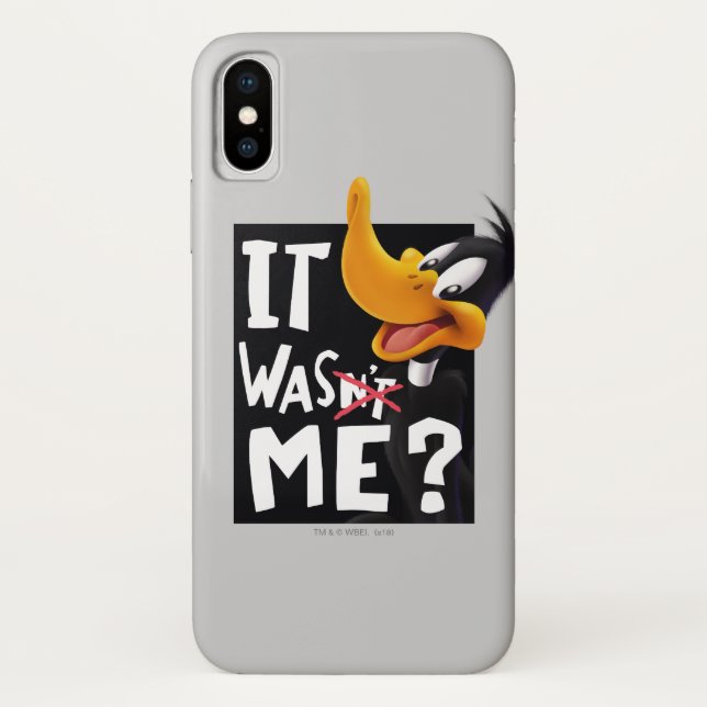 DAFFY DUCK™- It Wasn't Me / Was Me Case-Mate iPhone Case (Back)