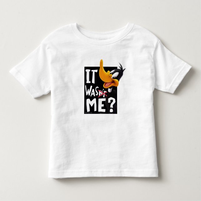DAFFY DUCK™- It Wasn't Me / Was Me Toddler T-Shirt (Front)