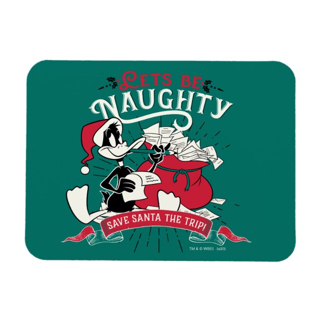 DAFFY DUCK™ - Let's Be Naughty Magnet (Horizontal)