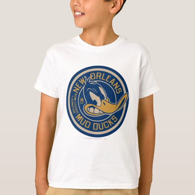 DAFFY DUCK™ Mud Ducks Round Logo T-Shirt (Front)