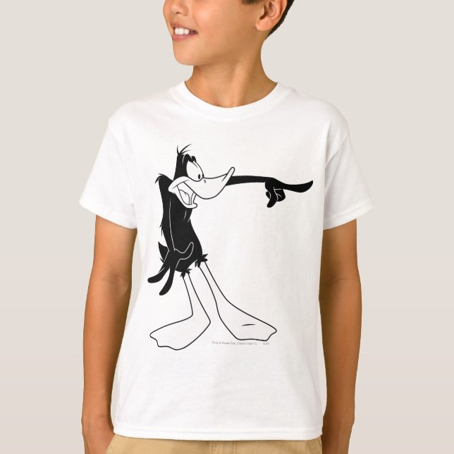 DAFFY DUCK™ Shocked and Pointing T-Shirt (Front)