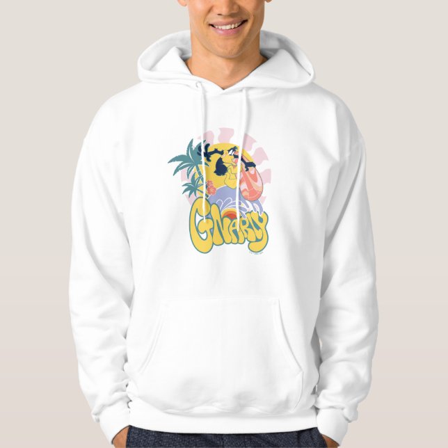 DAFFY DUCK™ Surfing - Gnarly Hoodie (Front)