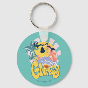 DAFFY DUCK™ Surfing - Gnarly Key Ring