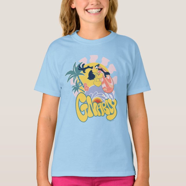DAFFY DUCK™ Surfing - Gnarly T-Shirt (Front)