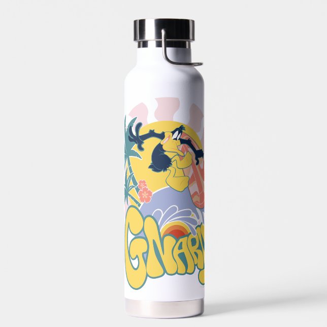 DAFFY DUCK™ Surfing - Gnarly Water Bottle (Left)