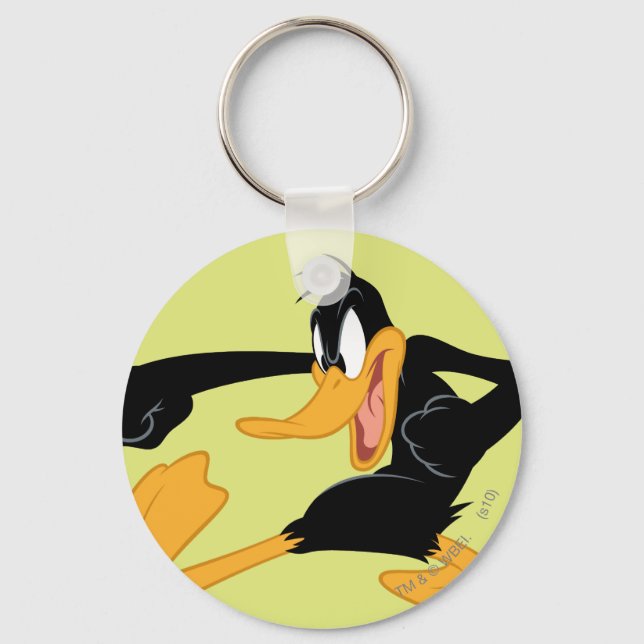 DAFFY DUCK™ Swinging a Punch Key Ring (Front)
