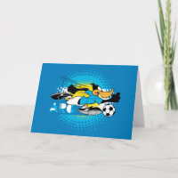 DAFFY DUCK™ Team Argentina Soccer Graphic