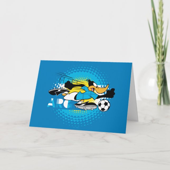 DAFFY DUCK™ Team Argentina Soccer Graphic Card (Front)