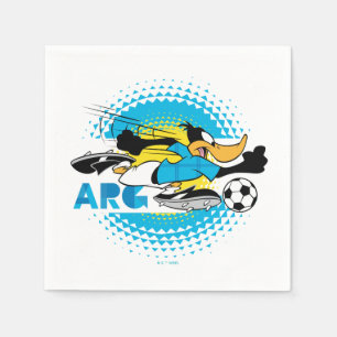 DAFFY DUCK™ Team Argentina Soccer Graphic Napkin