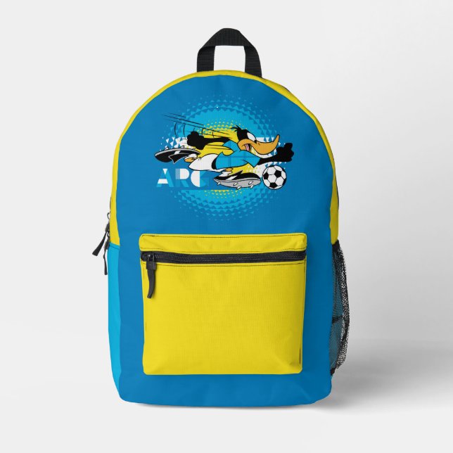 DAFFY DUCK™ Team Argentina Soccer Graphic Printed Backpack (Front)