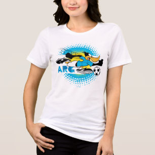 DAFFY DUCK™ Team Argentina Soccer Graphic Tri-Blend Shirt