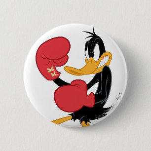 DAFFY DUCK™ the Boxer 6 Cm Round Badge