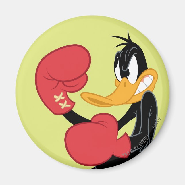 DAFFY DUCK™ the Boxer Magnet (Front)
