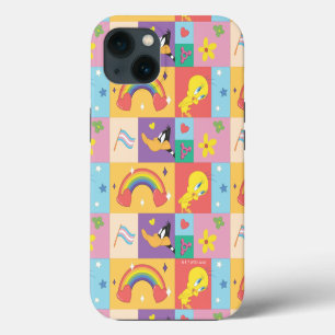 DAFFY DUCK™ & TWEETY™ - Pride Pattern iPhone 13 Case